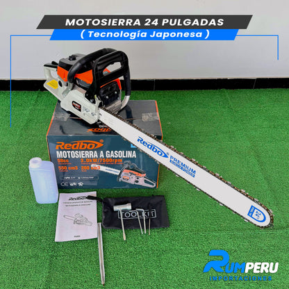 Motosierra de 24 Pulgadas (Tecnología Japonesa)
