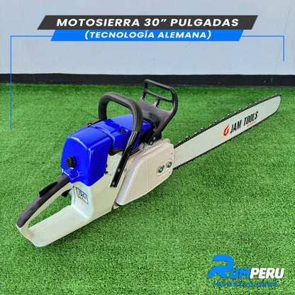 MOTOSIERRA 30 PULGADAS (TECNOLOGÍA ALEMANA)