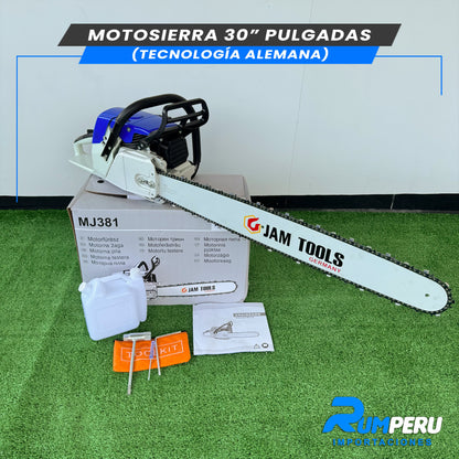 MOTOSIERRA 30 PULGADAS (TECNOLOGÍA ALEMANA)