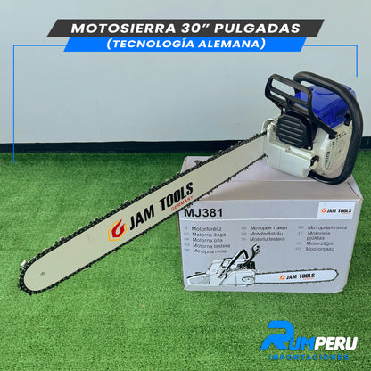 MOTOSIERRA 30 PULGADAS (TECNOLOGÍA ALEMANA)