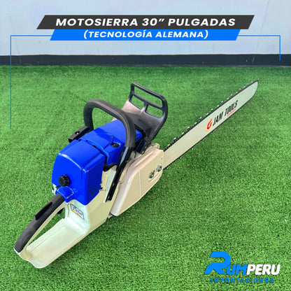 MOTOSIERRA 30 PULGADAS (TECNOLOGÍA ALEMANA)
