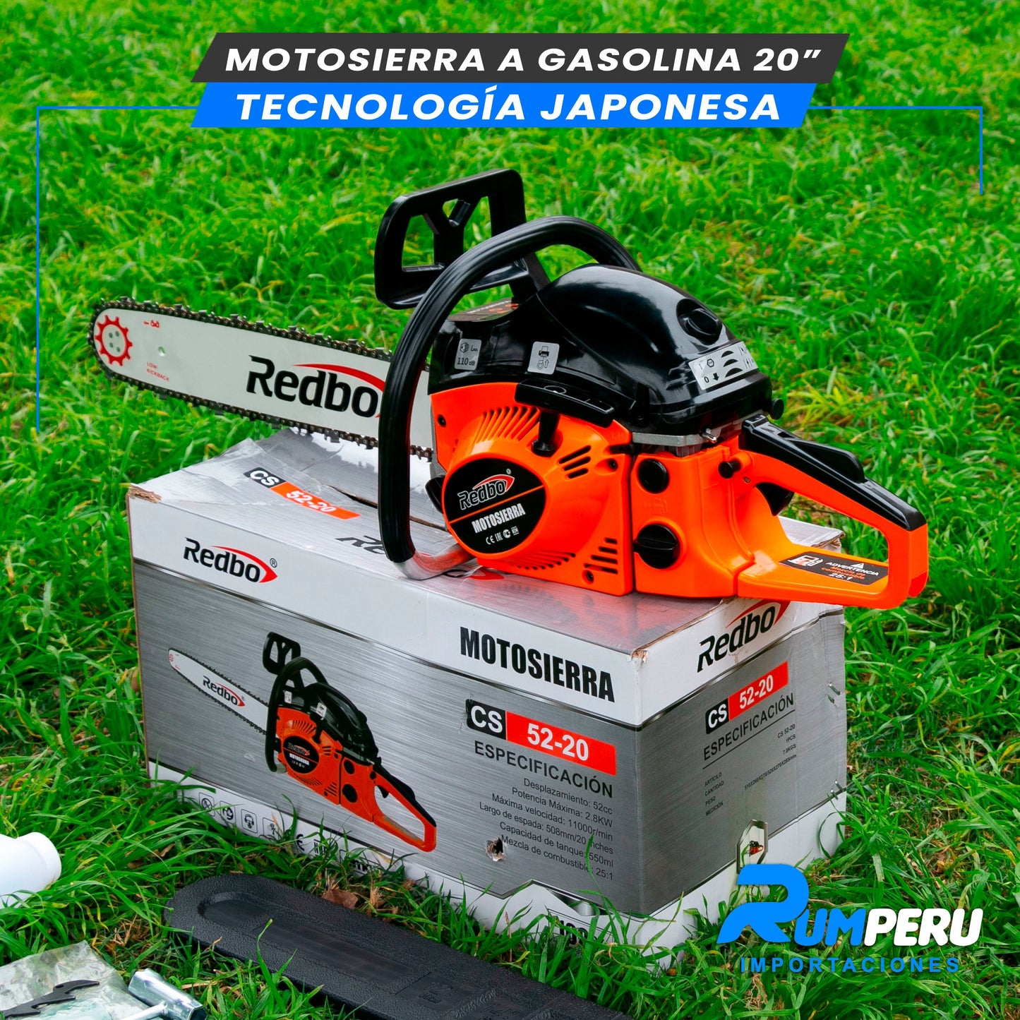 Motosierra 20 Pulgadas