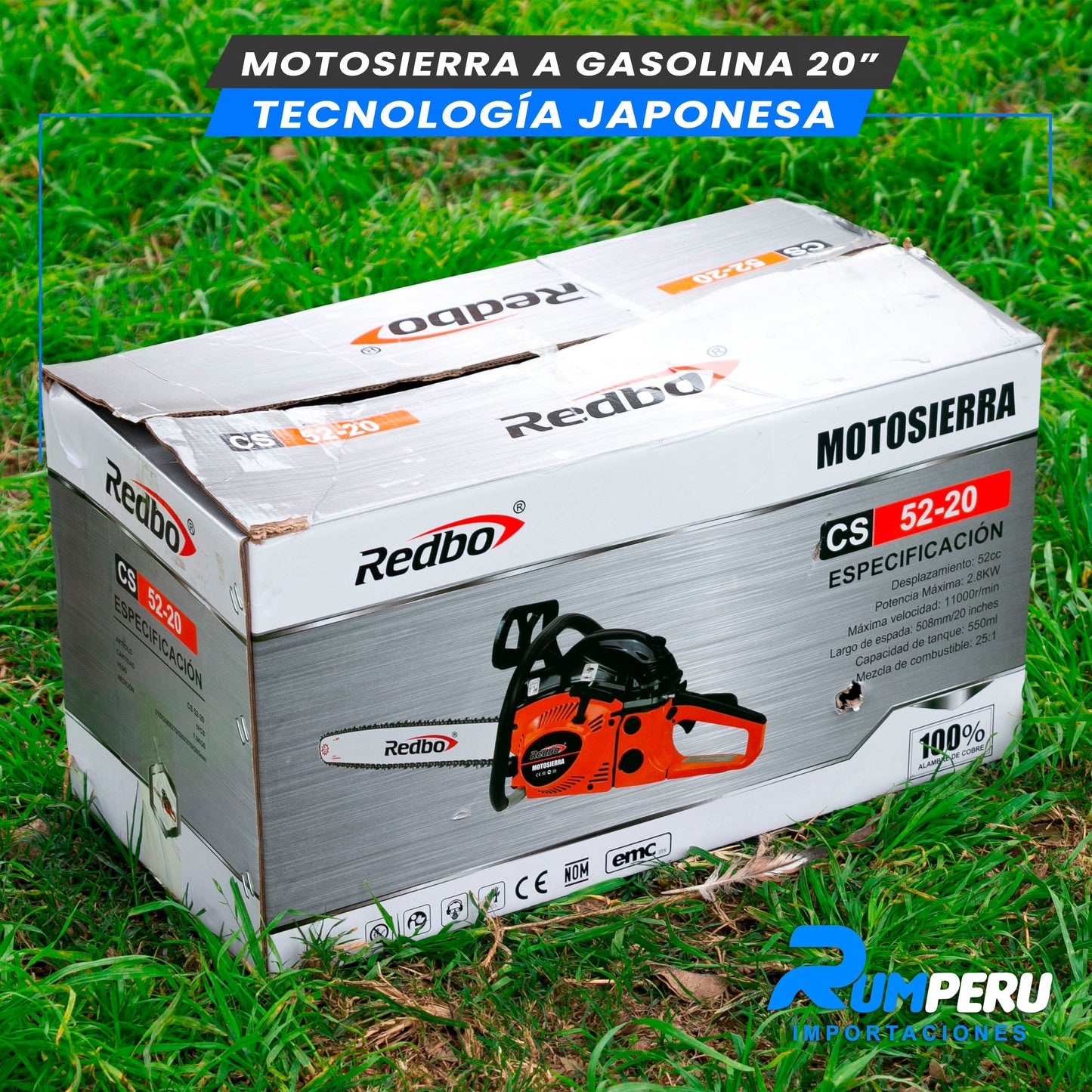 Motosierra 20 Pulgadas