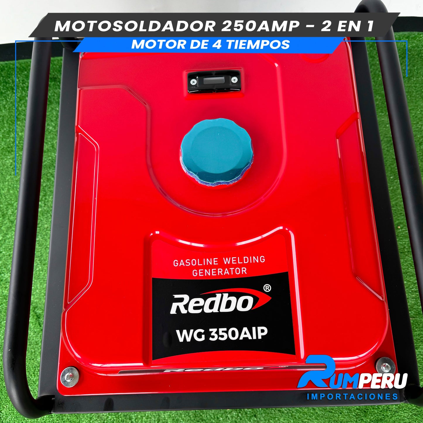 Motosoldador 250Amperios + Generador 200W