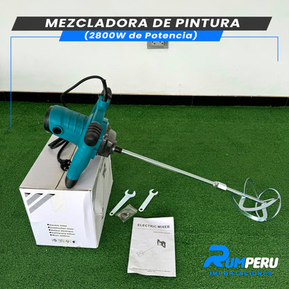 Batidora de Pintura (2800W DE POTENCIA)