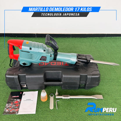 MORTILLO DEMOLEDOR 17 KILO GRAMOS  TECNOLOGÍA JAPONESA
