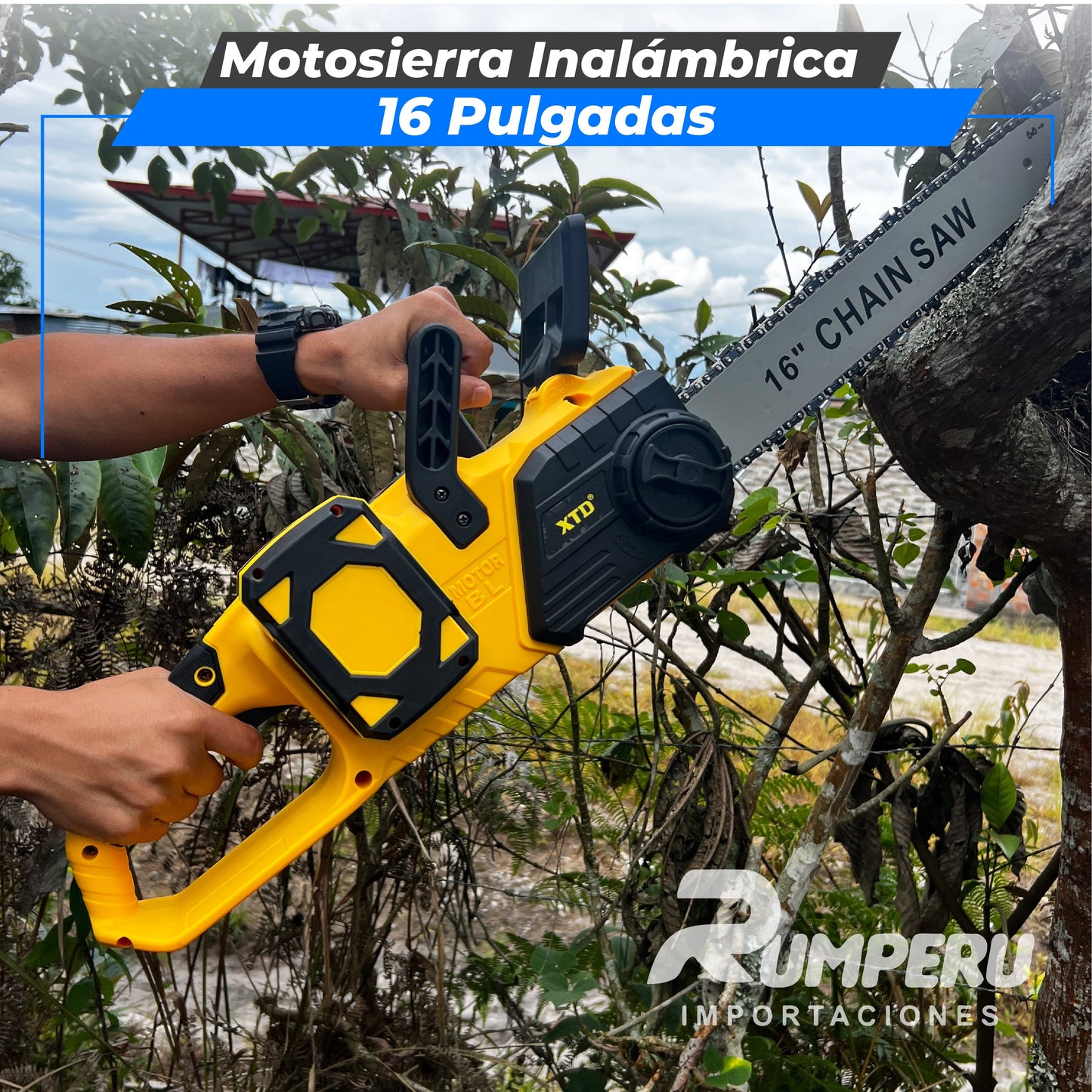 Motosierra Inalámbrica  16 Pulgadas