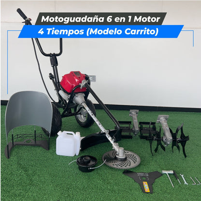 Motoguadaña 6 en 1 ( Tecnología Italiana)