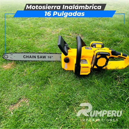 Motosierra Inalámbrica  16 Pulgadas