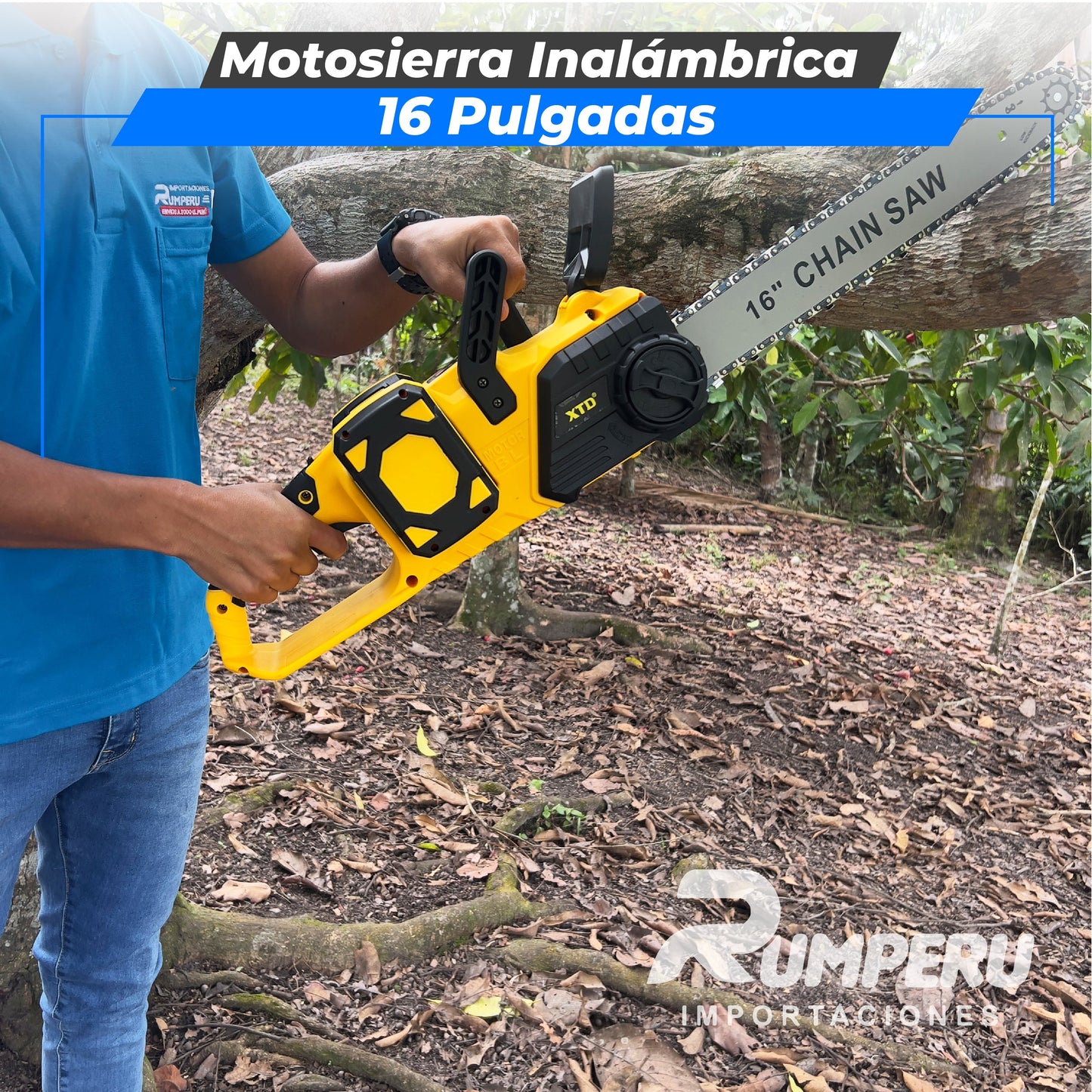 Motosierra Inalámbrica  16 Pulgadas