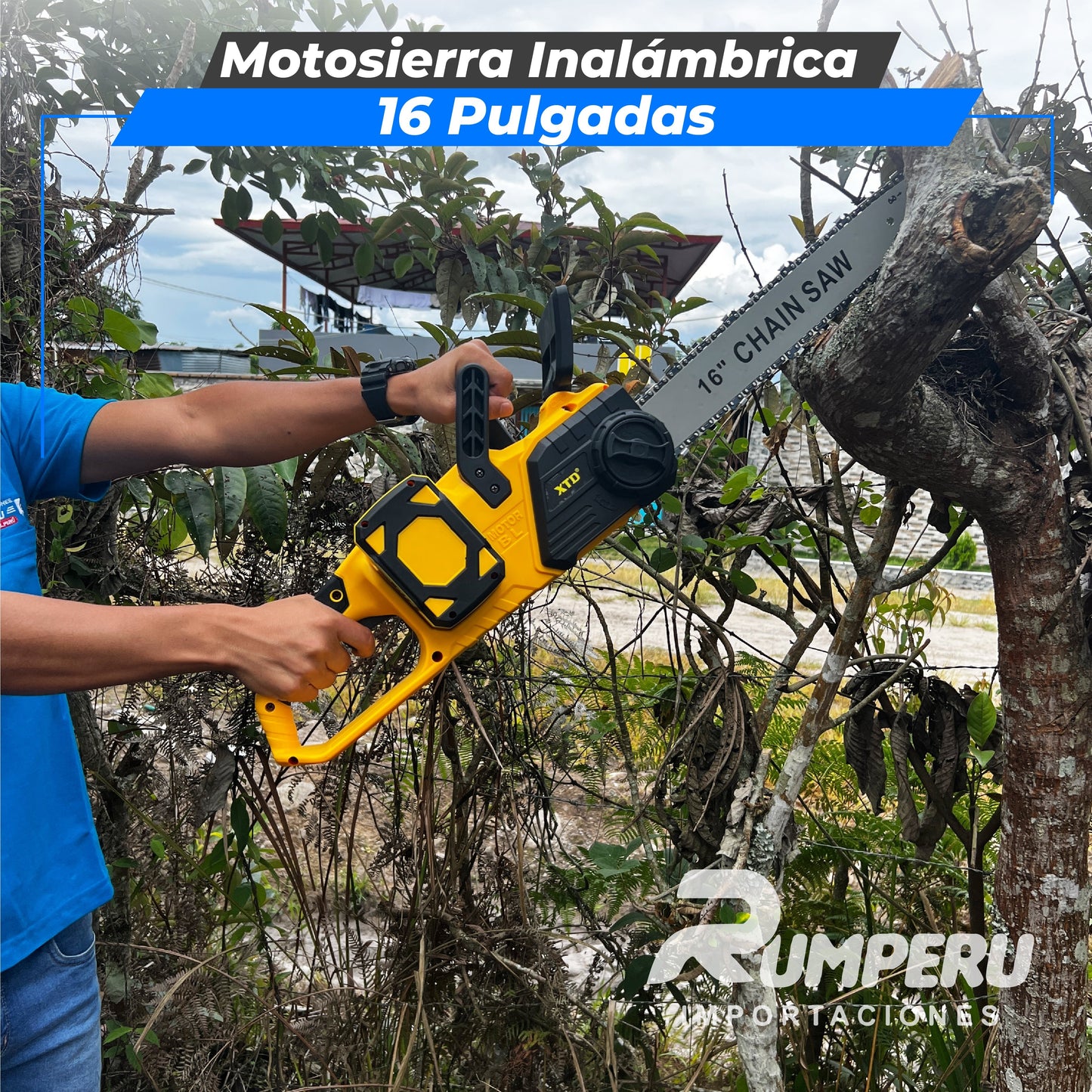 Motosierra Inalámbrica  16 Pulgadas