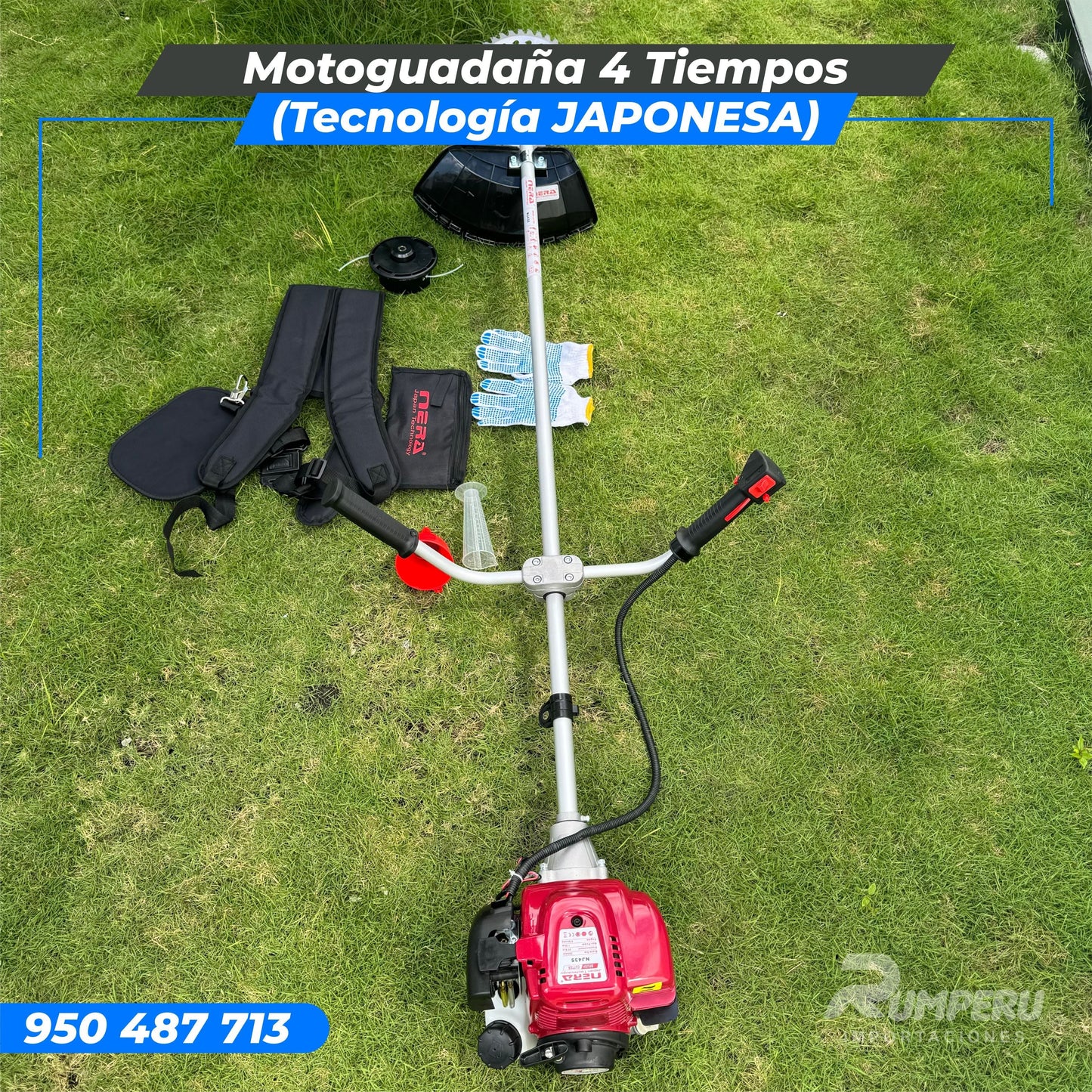 Motoguadaña Motor 4 Tiempos (JAPONESA)