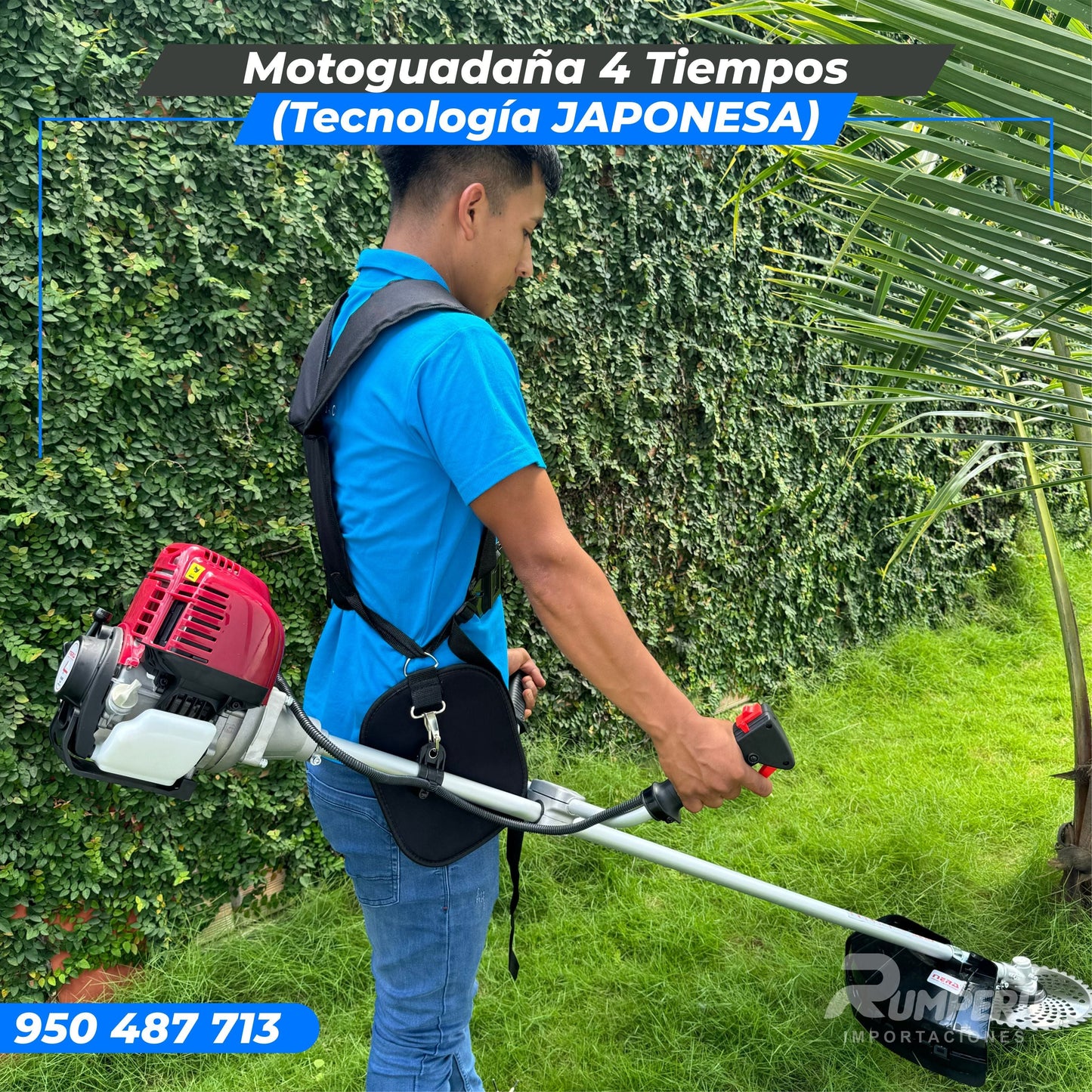 Motoguadaña Motor 4 Tiempos (JAPONESA)