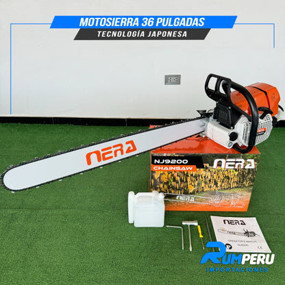 MOTOSIERRA 36 PULGADAS TECNOLOGÍA JAPONESA