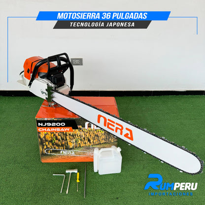 MOTOSIERRA 36 PULGADAS TECNOLOGÍA JAPONESA