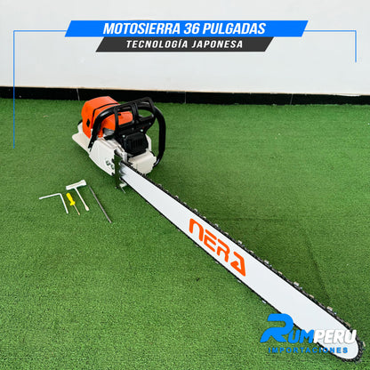 MOTOSIERRA 36 PULGADAS TECNOLOGÍA JAPONESA