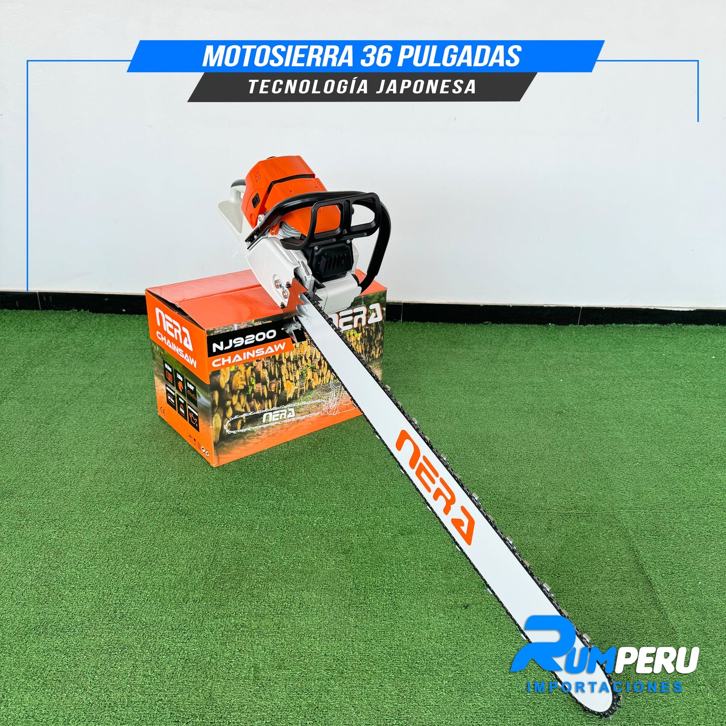 MOTOSIERRA 36 PULGADAS TECNOLOGÍA JAPONESA