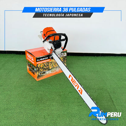 MOTOSIERRA 36 PULGADAS TECNOLOGÍA JAPONESA