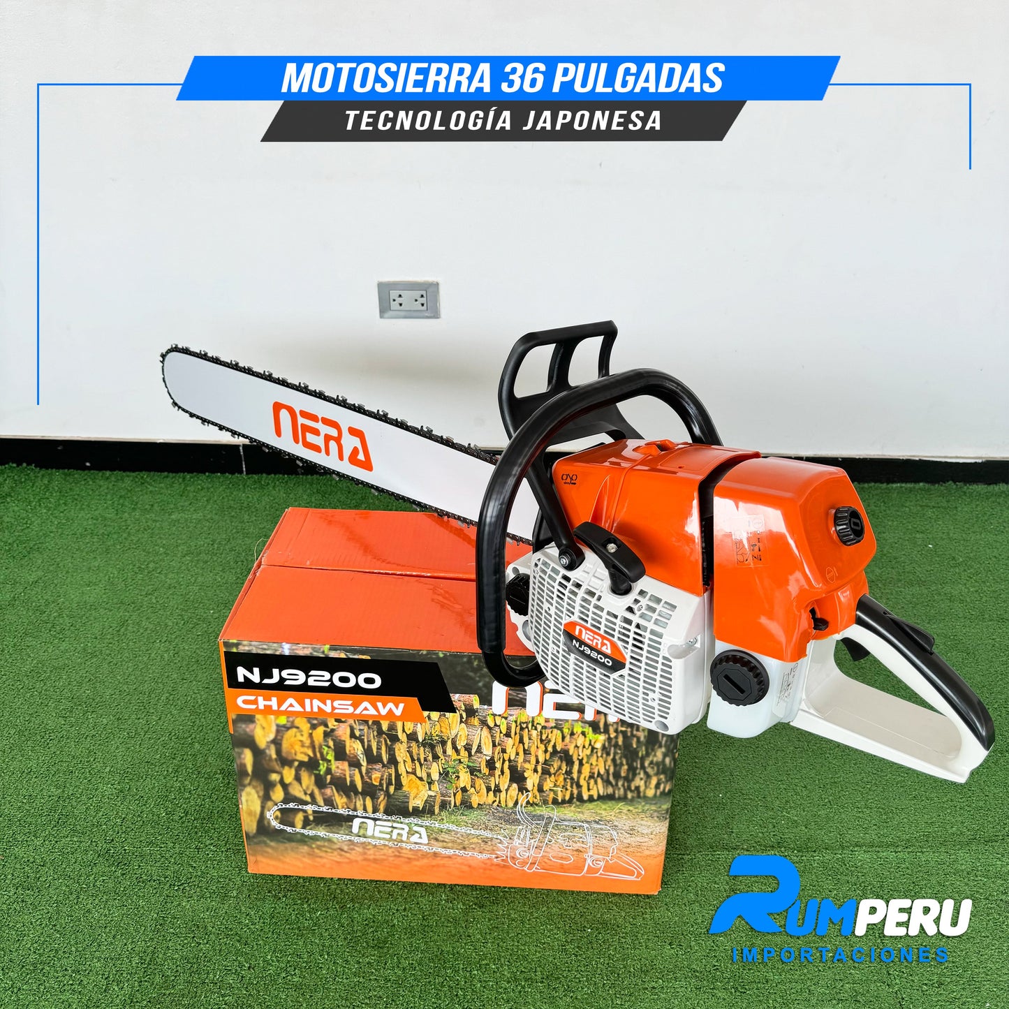 MOTOSIERRA 36 PULGADAS TECNOLOGÍA JAPONESA