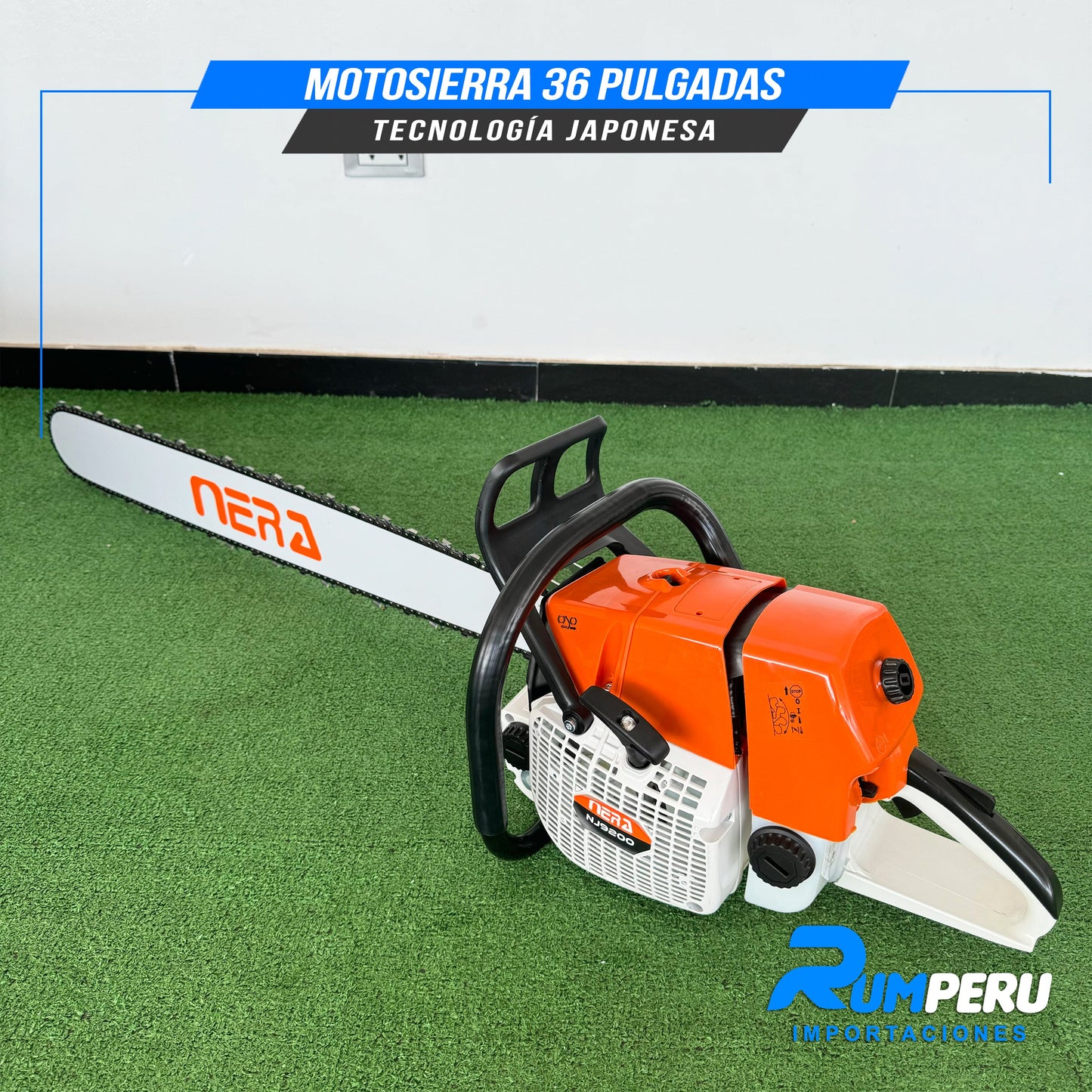 MOTOSIERRA 36 PULGADAS TECNOLOGÍA JAPONESA