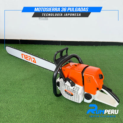 MOTOSIERRA 36 PULGADAS TECNOLOGÍA JAPONESA