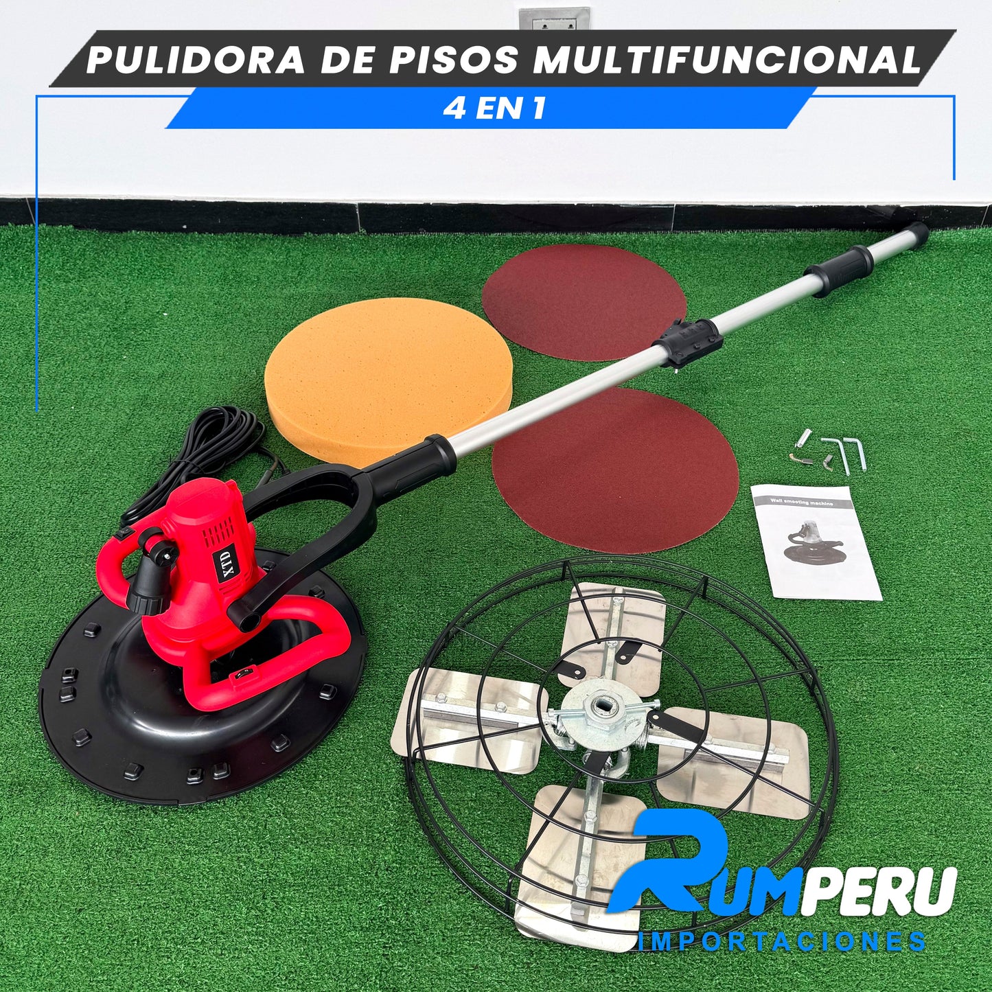 Pulidora De Pisos Multifuncional 4 EN 1