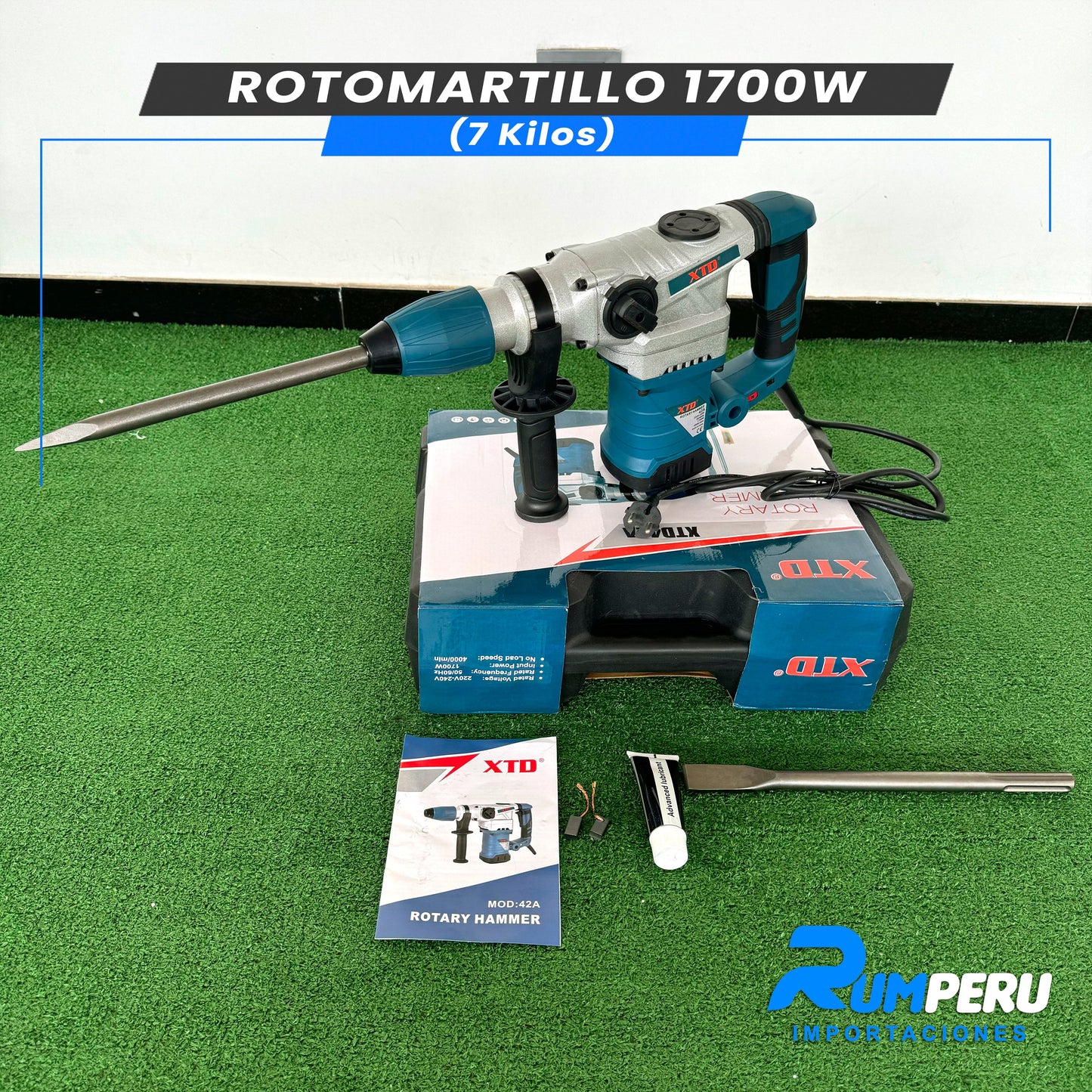 ROTOMARTILLO 1700W (7 KILOS)