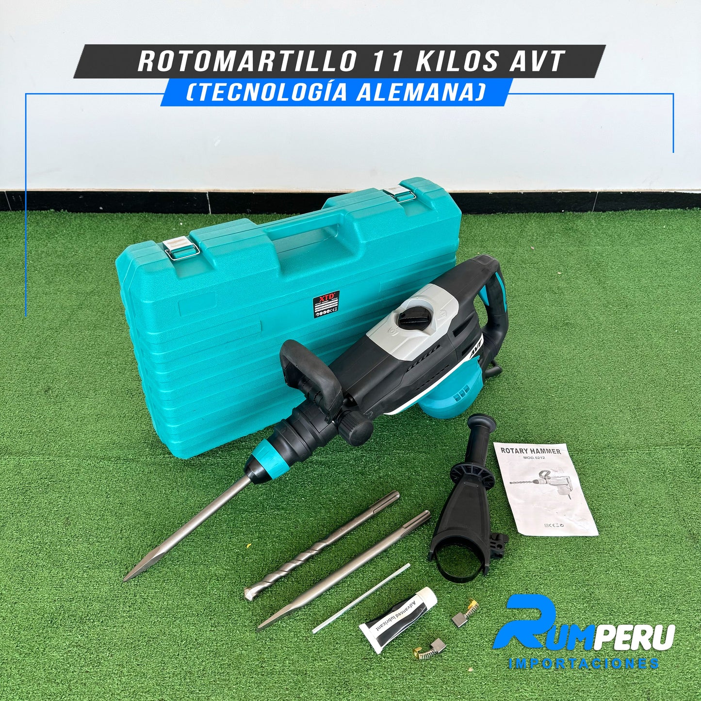Rotomartillo 11 Kilos  (Tecnologia Alemana)