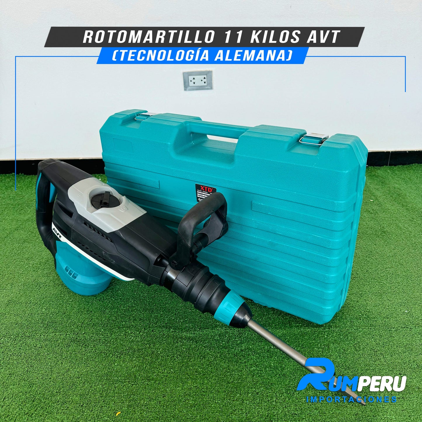 Rotomartillo 11 Kilos  (Tecnologia Alemana)