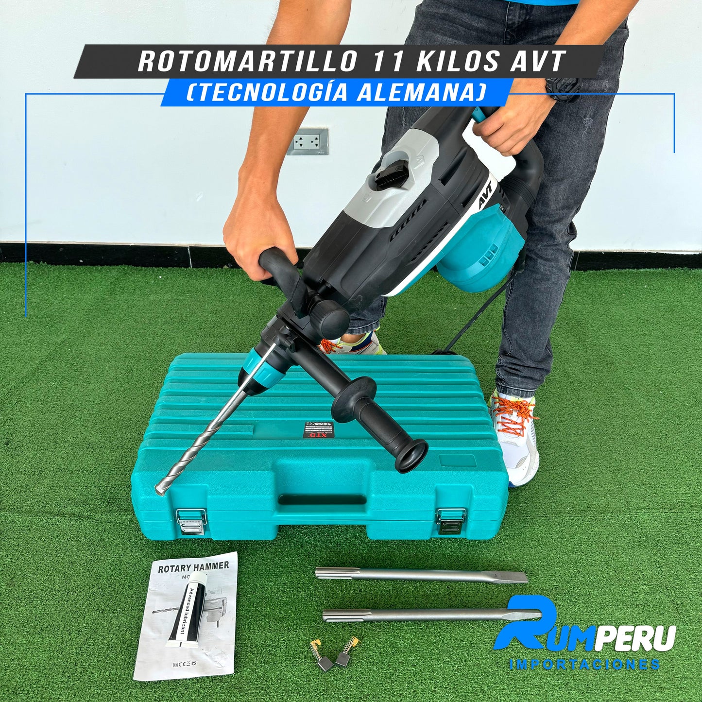Rotomartillo 11 Kilos  (Tecnologia Alemana)