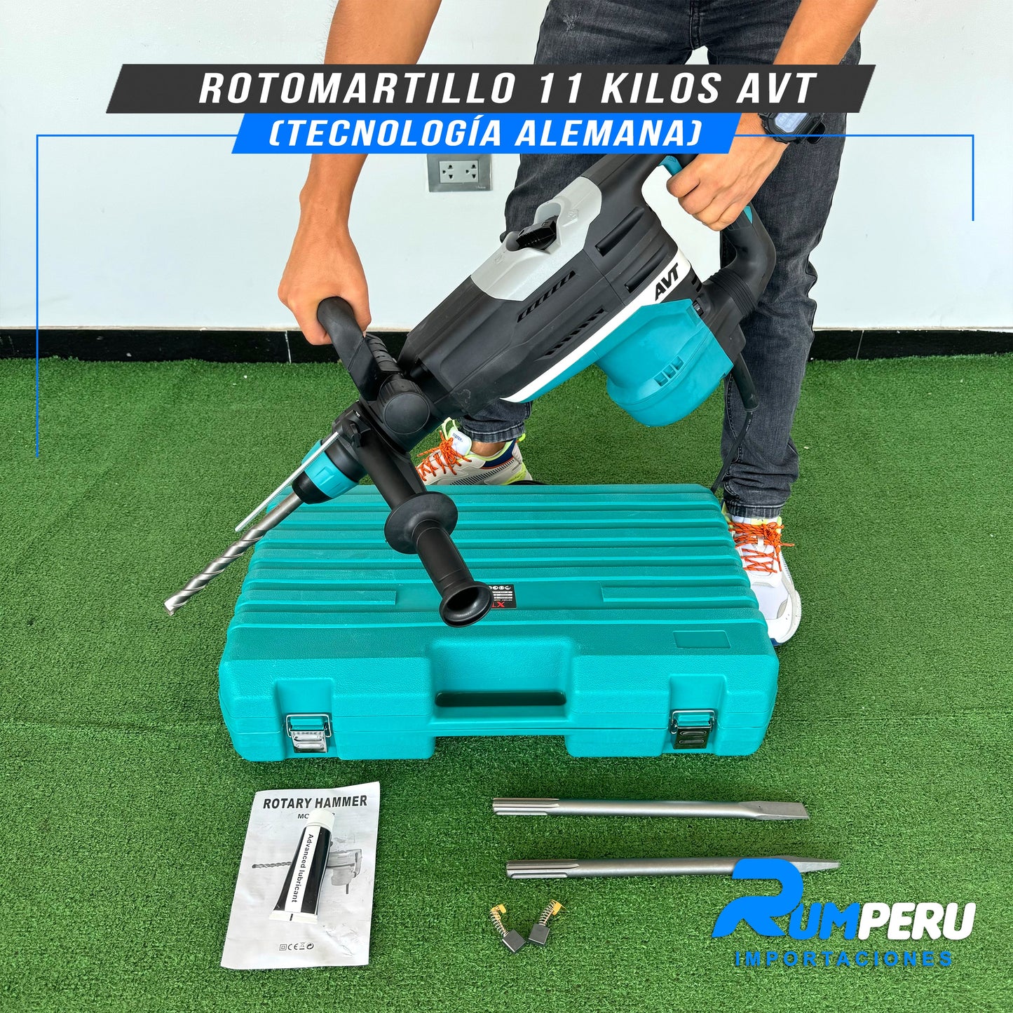 Rotomartillo 11 Kilos  (Tecnologia Alemana)