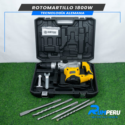Rotomartillo 1800w Tecnología Alemana