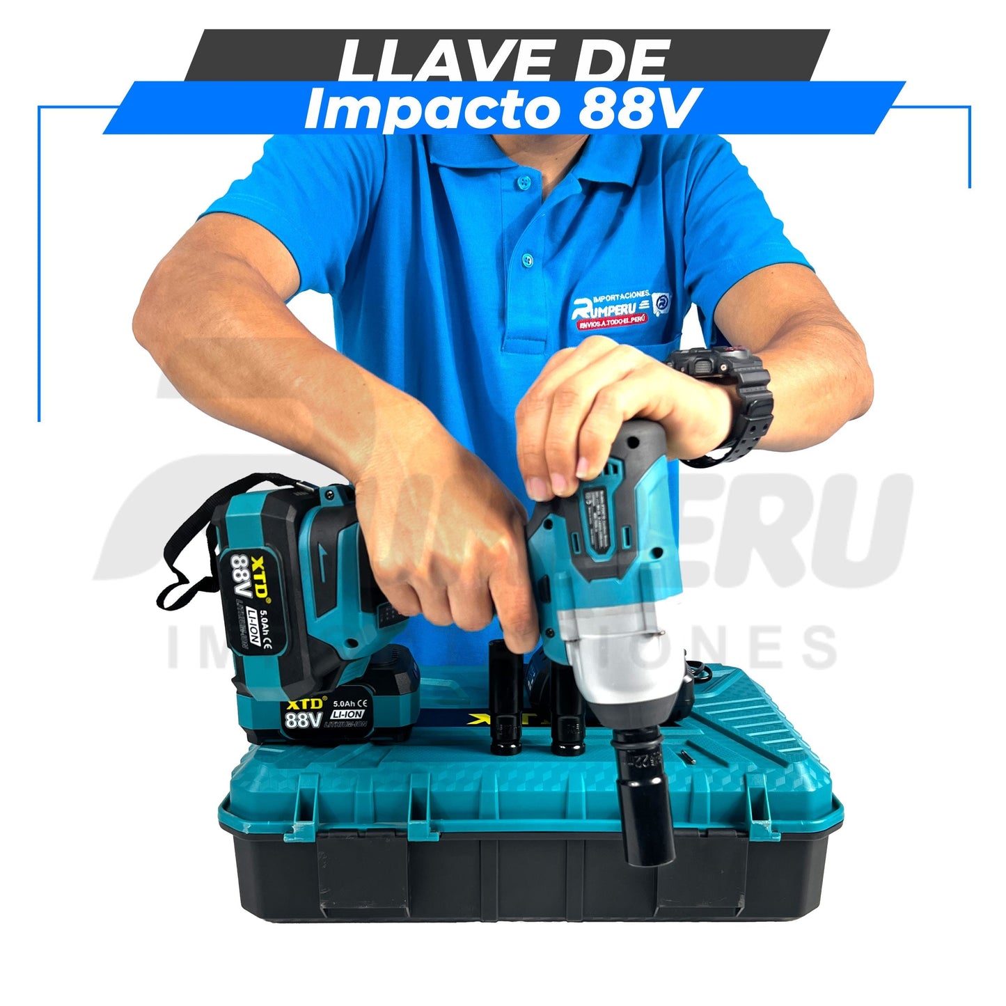 Llave de Impacto 88v