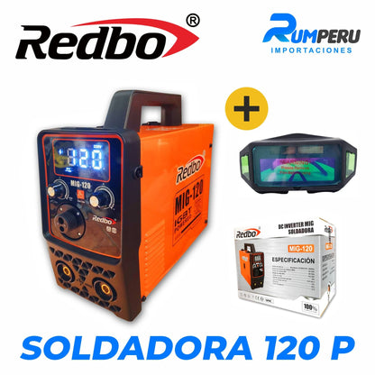soldadora-redbo-mig-120p-lentes